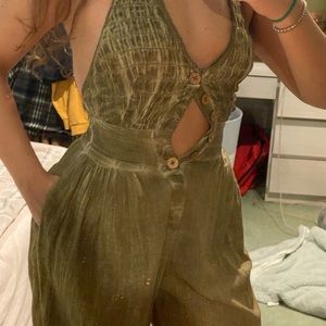 Free people jumpsuit size XS